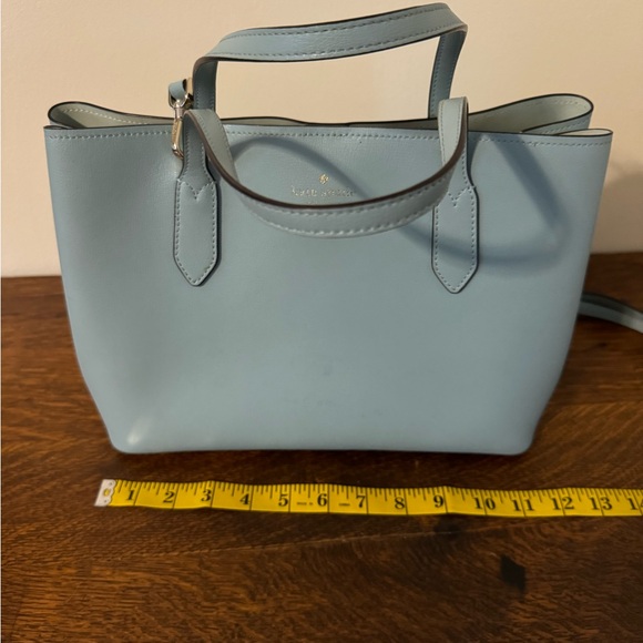 Kate Spade Robin Egg Blue purse - Picture 3 of 7